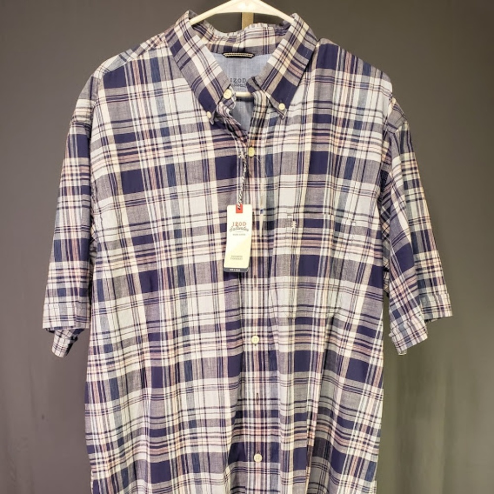 IZOD Big and Tall Saltwater Dockside Chambray